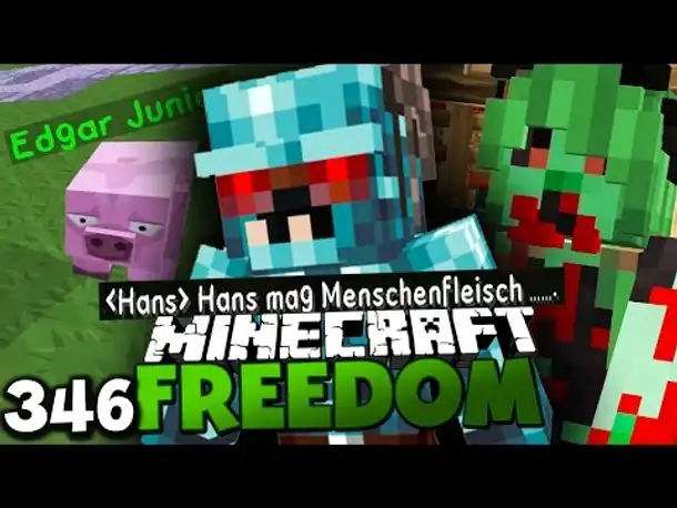 HANS EINFACH TÖTEN?! & WAS IST MIT EDGAR ✪ Minecraft FREEDOM #346 [ DEUTSCH ] | Paluten