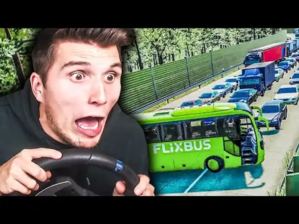 Flixbus verursacht MEGA-STAU auf der Autobahn ✪ FLIXBUS Fernbus Simulator