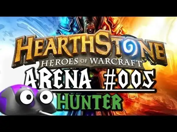 Let's Play HEARTHSTONE: HEROES OF WARCRAFT Arena #005 Hunter vs. Schamane (German Gameplay Deutsch)