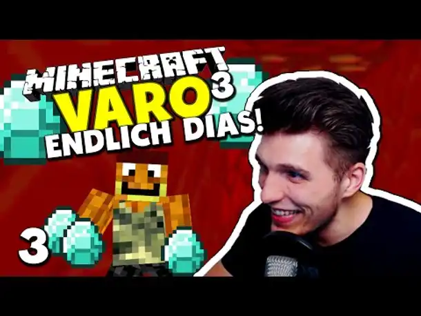 Minecraft Varo 3 #3 ✪ ENDLICH DIAMANTEN & ANKÜNDIGUNG!