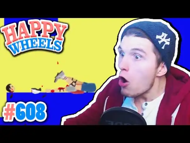 DER DÜMMSTE TODESFALL EVER² ?!  ✪ Happy Wheels #608