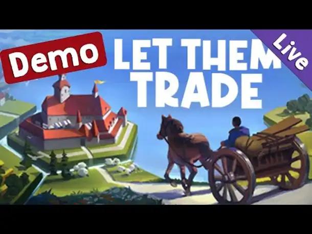 Ausprobiert: Let them Trade (Demo) ✦ Bauen & Handeln - aber anders! ✦ Blind / Liveaufzeichnung
