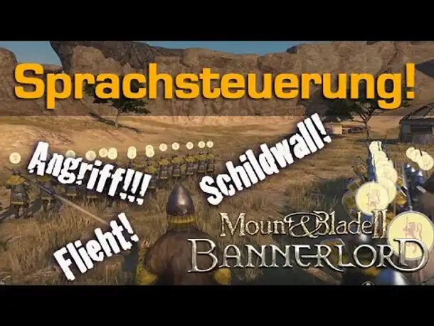 Sprachsteuerung in Mount & Blade 2 Bannerlord: Befehlen bis der Nachbar klingelt - So geht das!