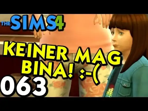 Sims 4 Deutsch #063 Keiner Mag Bina (Let's Play The Sims 4 German Gameplay Die Sims 4)