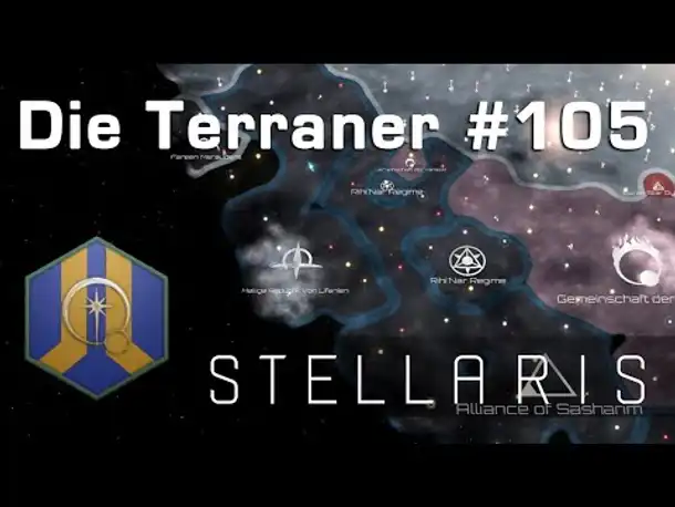 Let's Play Stellaris - Terraner #105: Die "Achse der Großartigen" (Community-LP)