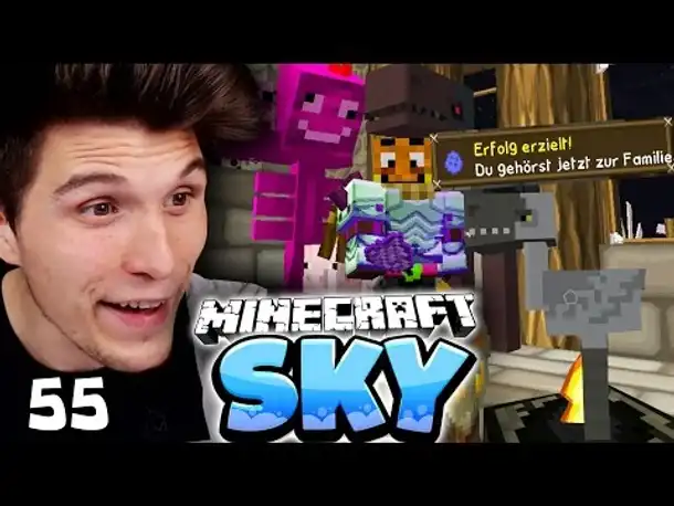 MEINE NEUE FAMILIE! ✪ Minecraft Sky #55 | Paluten