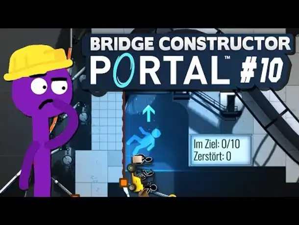 Gedrehtes Ziel! | 10 | Bridge Constructor PORTAL
