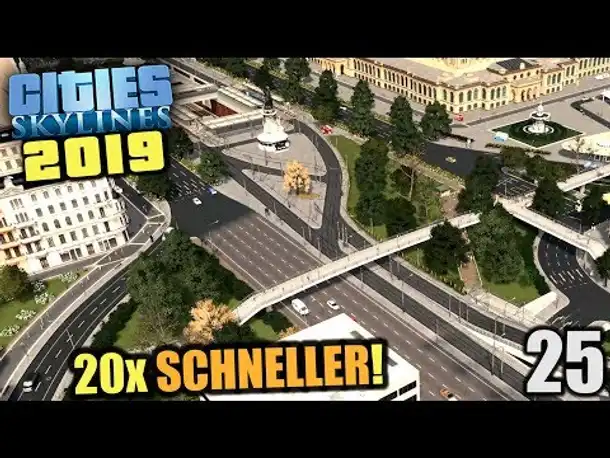 Cities Skylines 2019 - 25 - Pickepackevolle Folge x2 [ Cities Skylines Deutsch Gameplay ]