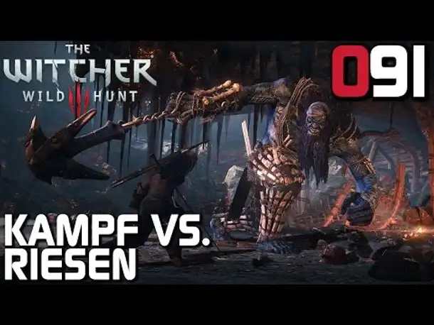 The Witcher 3 Gameplay German #091 Kampf vs. Riesen | Deutsch | Let's Play