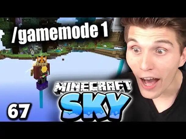 ICH KANN FLIEGEN WIE IM GAMEMODE 1 & KOCH LIVESTREAM! ✪ Minecraft Sky #67 | Paluten