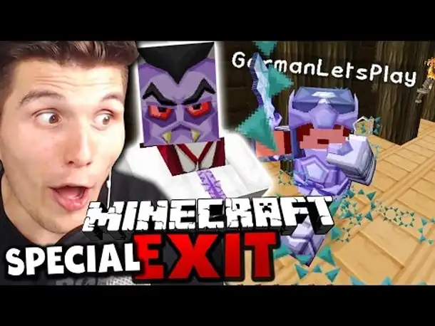 GERMANLETSPLAY VERLIERT DEN VERSTAND!  ✪ Minecraft EXIT SPECIAL | Paluten