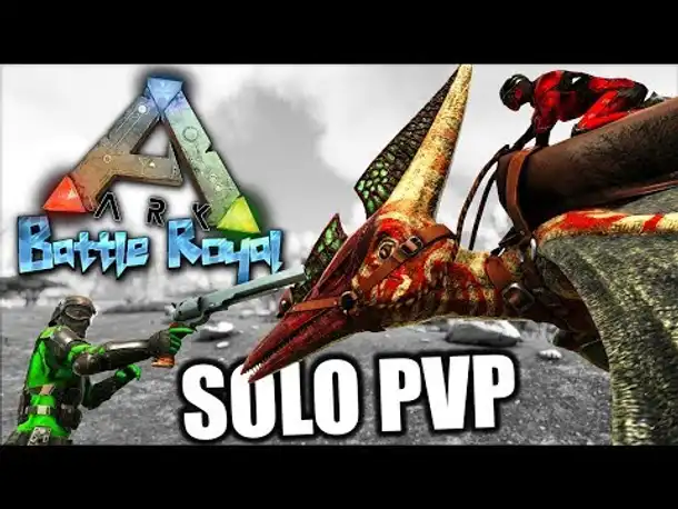 Ich versuche die Pteranodon Taktik | ARK Battle Royal SOLO PVP |
