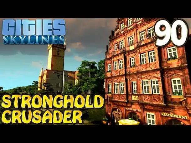 Cities Skylines Deutsch inkl. Mods #090 Stronghold Crusader (Let's Play Cities: Skylines German)