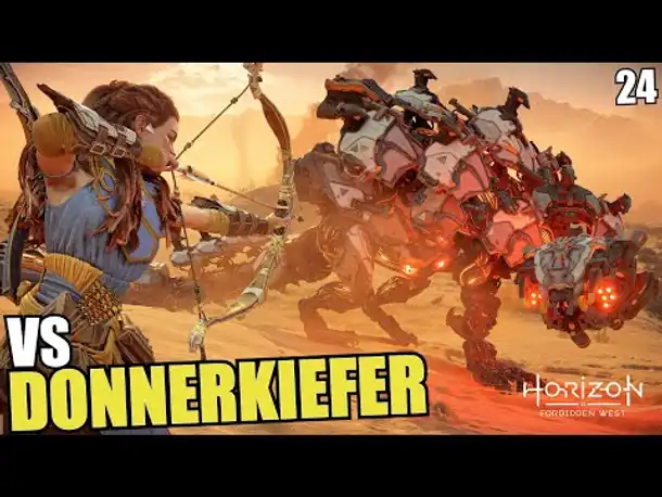 Kampf gegen Donnerkiefer | 24 | Horizon Forbidden West | PS5 Gameplay Deutsch