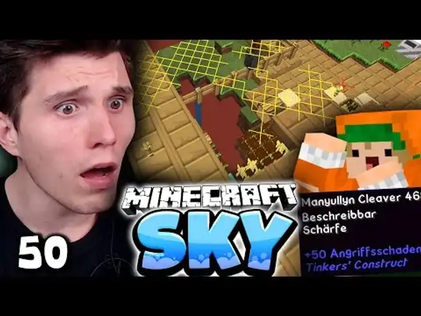 PALDADOBEY WURDE GEGRIEFT! & MEIN 50 ATTACK DAMAGE CLEAVER ✪ Minecraft Sky  #50 | Paluten