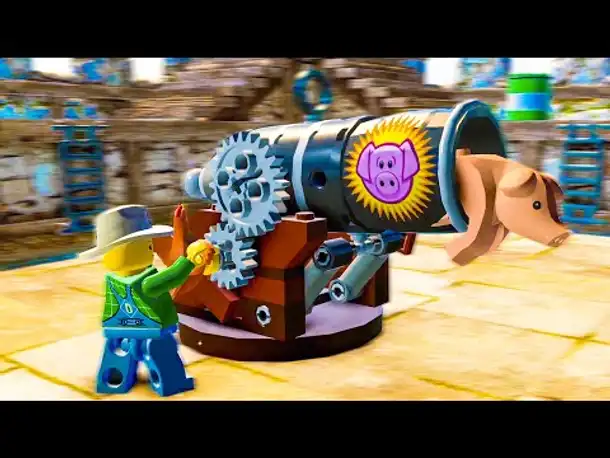 Die SCHWEINE KANONE | Lego City Undercover