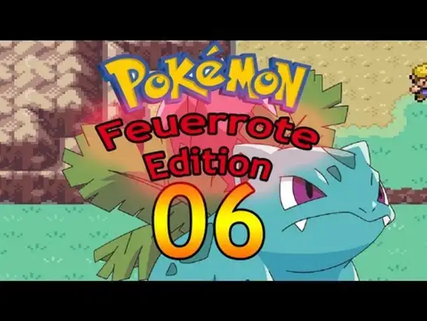 Let's Play Pokemon Feuerrot Part 6 - Bye bye Bisasam