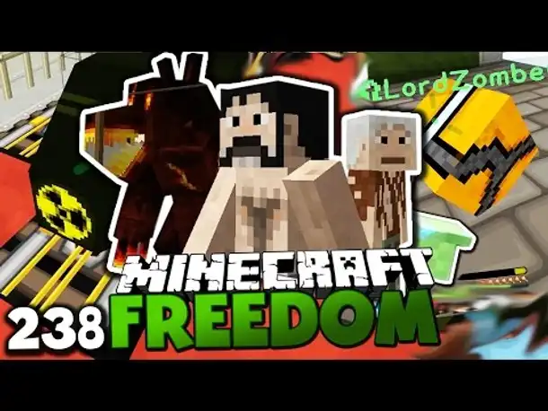 EKELHAFTE EXPERIMENTE IN AREA 51 & ZOMBEY IST EIN BALL! ✪ Minecraft FREEDOM #238 | Paluten