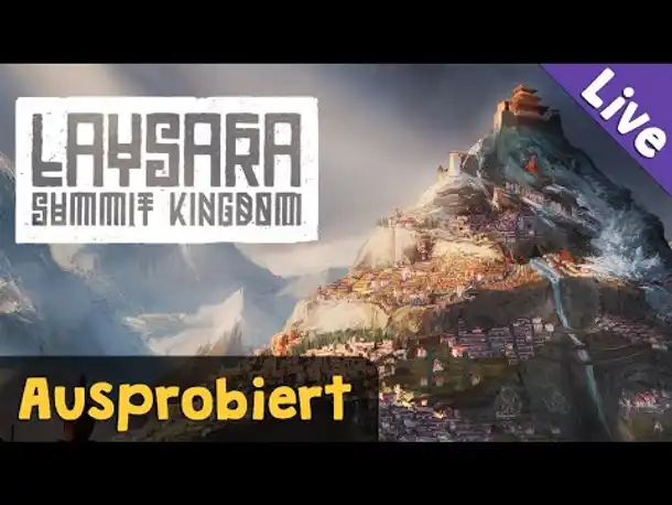 Ausprobiert: Laysara Summit Kingdom ✦ Demo (Steam Next Fest) ✦ Blind / Livestreamaufzeichnung