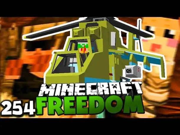 DIE BROKKOLI ARMEE GREIFT AN! & HELIKOPTER HUGO! ✪ Minecraft FREEDOM #254 | Paluten