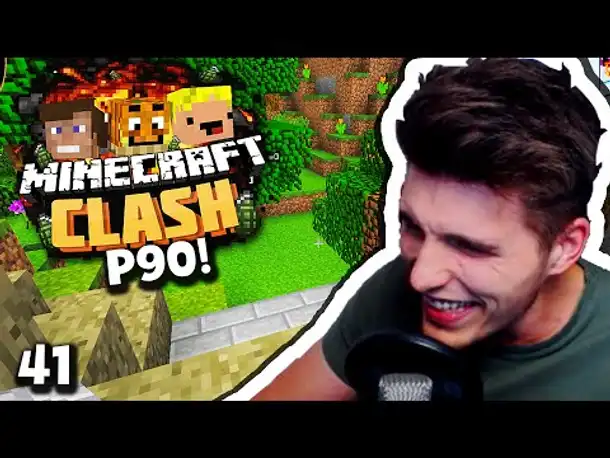 Minecraft CLASH #41 ✪ AUßERHALB DER MAUER! - RESSOURCEN FÜR DIE WAFFE P90 !