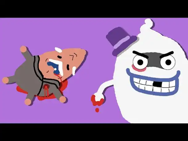 Zombey bekämpft hungrige alte Männer.