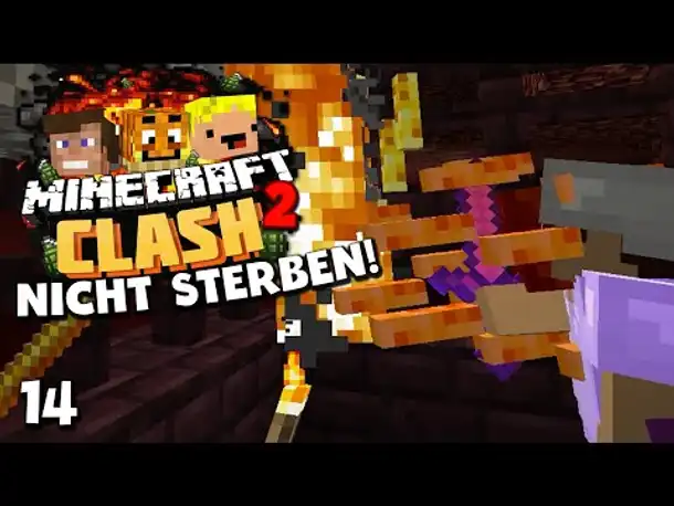 Minecraft CLASH 2 #14 ✪  VOLLES RISIKO! & WEITERE TOTE