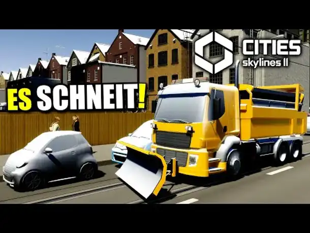 Mein erster Schnee in Cities Skylines 2