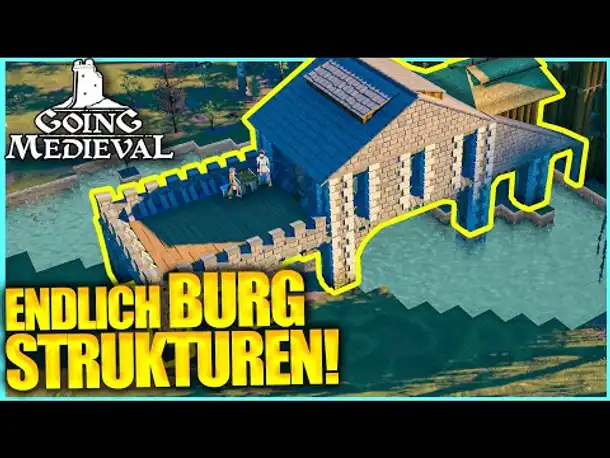 ENDLICH mit Steinstrukturen bauen | GOING MEDIEVAL (2024)