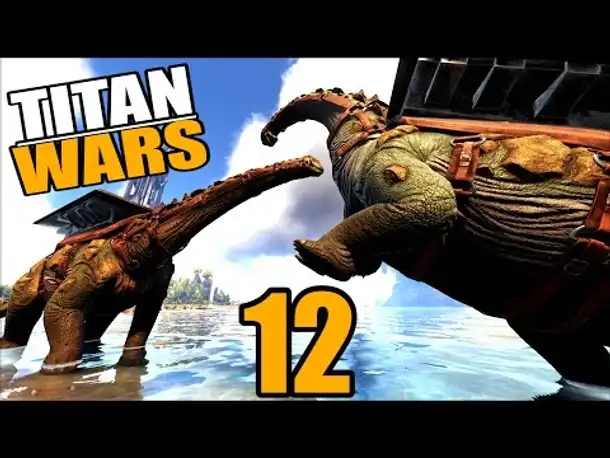 Ark TITAN WARS #12 TITAN TAMEN!? | Ark Survival Evolved German | Ark Deutsch | PvP