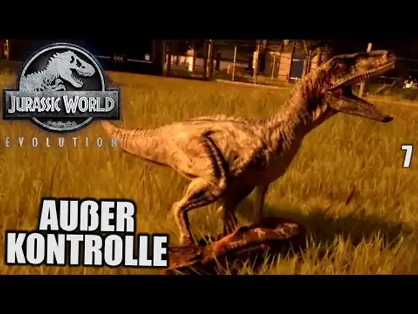 Jurassic World Evolution Deutsch #7 ► Außer Kontrolle! ◄ | Let's Play Gameplay German