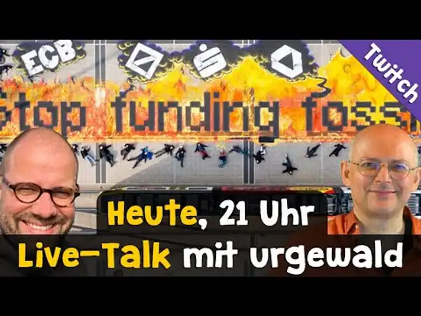 Live-Gespräch mit Nicole Rath von urgewald e.V. ✦ Heute, 21 Uhr auf Twitch ✦ Spendenaktion