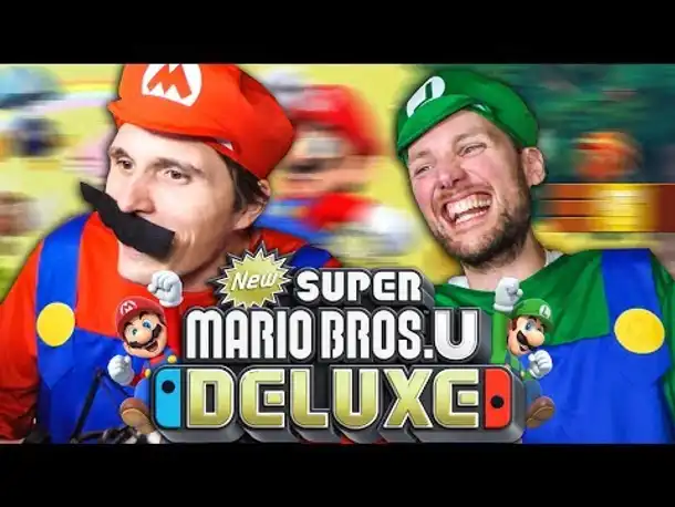 Er KLAUT mir meinen PILZ! 🌰 NEW SUPER MARIO BROS U DELUXE