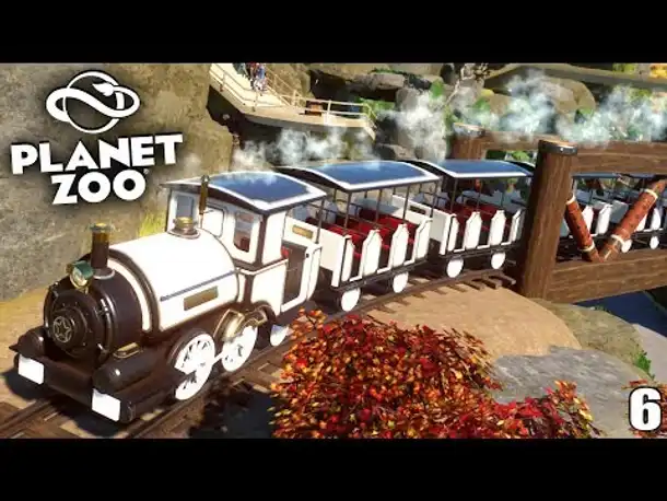 PLANET ZOO - 6 - Zug & 8h in 20min O_o | Speed Build | Planet Zoo Deutsch ► Franchise Mode