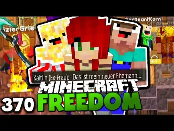 KAITLINS NEUER EHEMANN! & ANGRIFF AUFS SÄGEWERK! ✪ Minecraft FREEDOM #370 | [DEUTSCH] Paluten
