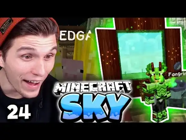 DAS ELFEN PORTAL! & DIE "GEBURT" VON EDGAR! ✪ Minecraft Sky  #24 | Paluten
