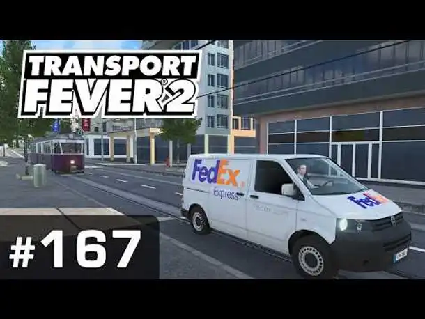 #167: Von der Fabrik bis zur Haustür ✦ Let's Play Transport Fever 2 ✦ Sandbox / schwer