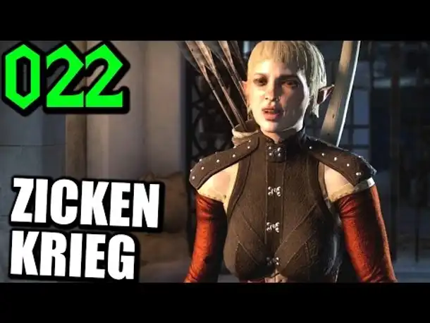Let's Play Dragon Age Inquisition Gameplay German Deutsch Part 22 Zicken Krieg