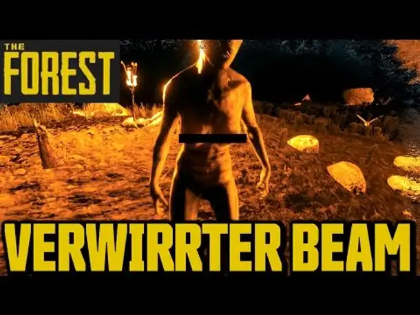 Let's Play The Forest German Gameplay #023 Verwirrter Beam (Let's Play Deutsch)