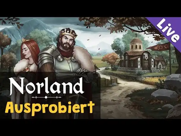 Ausprobiert: Norland ✦ Demo (Steam Next Fest) ✦ Blind / Livestreamaufzeichnung