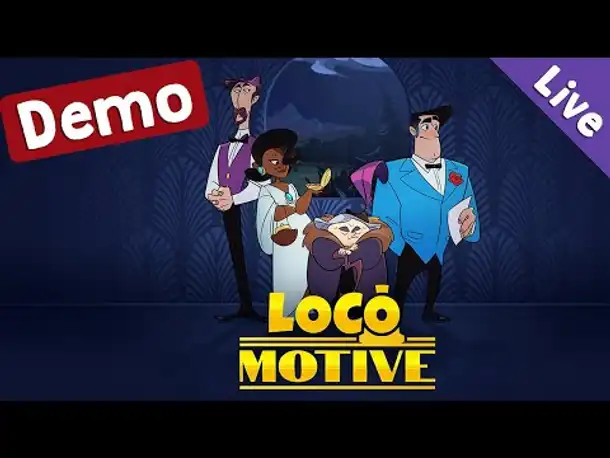 Loco Motive (Demo) ✦ Schockverliebt in diesen Point-and-Click-Krimi  ✦ Blind / Live-Aufzeichnung