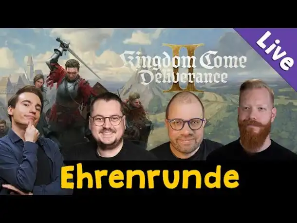 Ehrenrunde #2: Kingdom Come Deliverance 2 ✦ Livetalk mit Tobi Stolz-Zwilling (PR-Manager Warhorse)