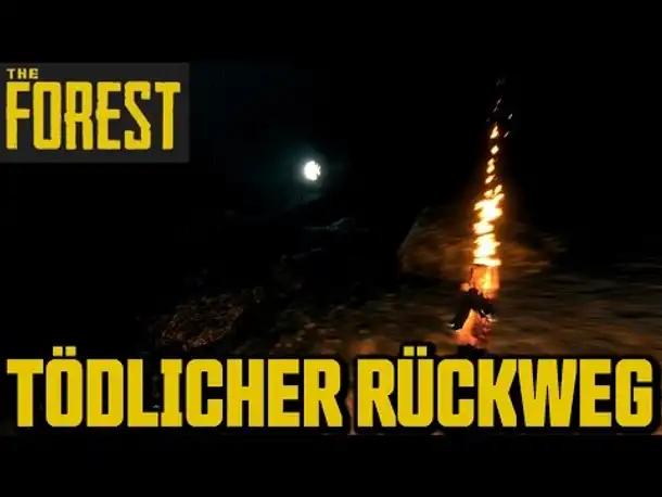 Let's Play The Forest German Gameplay #028 Tödlicher Rückweg (Let's Play Deutsch)