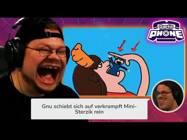 GNU frisst STERZIK auf | Gartic Phone | SÜLZE 045