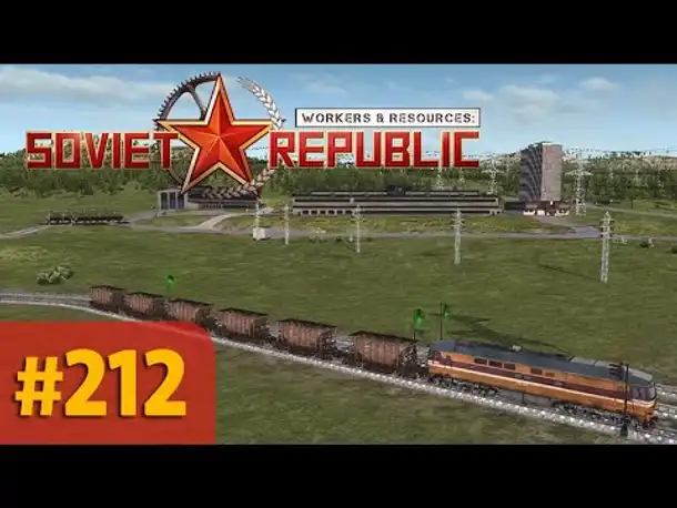Let's Play Workers and Resources #212: Die Zugverteilung im Härtetest (deutsch)