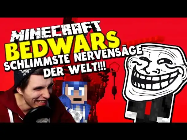 SCHLIMMSTE NERVENSÄGE DER WELT?! 20KM ÜBER DER MAP ✪ Minecraft Bedwars Woche Tag 39 mit Delay