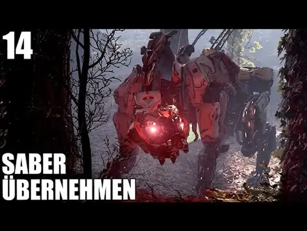 HORIZON ZERO DAWN Gameplay German - 14 - SABER MECH ÜBERNEHMEN | Let's Play Deutsch