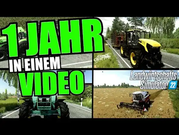 Neustart in Norddeutschland | 1 Jahr in einem Video | FARMING SIMULATOR 22