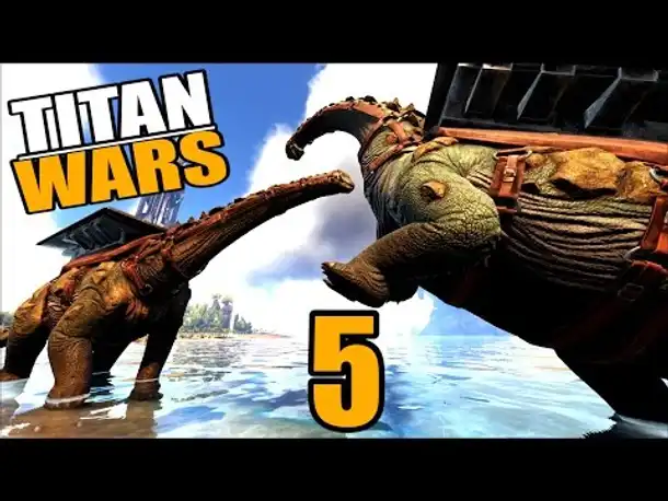 Ark TITAN WARS #5 VON JINICHI ÜBERRASCHT | Ark Survival Evolved German | Ark Deutsch | PvP