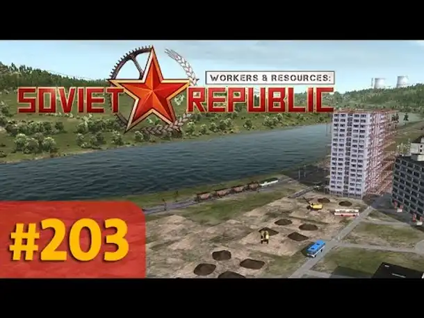 Let's Play Workers and Resources #203: Die Wohnanlage "Walldaublick" (deutsch)